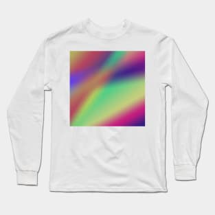 colorful abstract texture art Long Sleeve T-Shirt